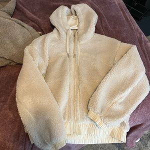 Lululemon Hooded Sherpa Reversible Jacket